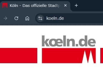 ケルン市のURL